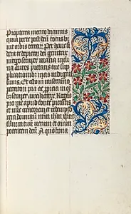 Book of Hours (Use of Rouen): fol. 24r by Master of the Geneva Latini (French, active Rouen, 1460–80)