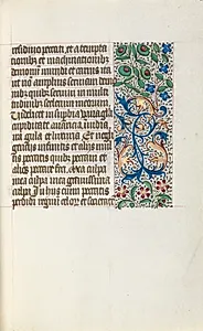 Book of Hours (Use of Rouen): fol. 25r by Master of the Geneva Latini (French, active Rouen, 1460–80)
