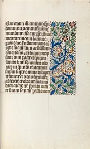 Book of Hours (Use of Rouen): fol. 26r by Master of the Geneva Latini (French, active Rouen, 1460–80)