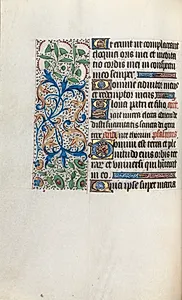 Book of Hours (Use of Rouen): fol. 33v by Master of the Geneva Latini (French, active Rouen, 1460–80)