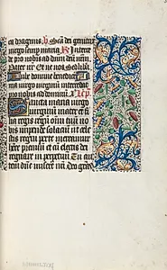 Book of Hours (Use of Rouen): fol. 35r by Master of the Geneva Latini (French, active Rouen, 1460–80)