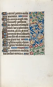 Book of Hours (Use of Rouen): fol. 37r by Master of the Geneva Latini (French, active Rouen, 1460–80)