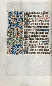 Book of Hours (Use of Rouen): fol. 39b by Master of the Geneva Latini (French, active Rouen, 1460–80)