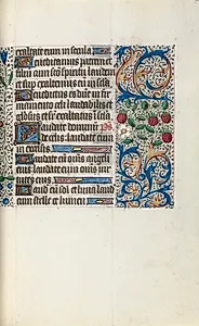 Book of Hours (Use of Rouen): fol. 44r by Master of the Geneva Latini (French, active Rouen, 1460–80)