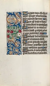 Book of Hours (Use of Rouen): fol. 44v by Master of the Geneva Latini (French, active Rouen, 1460–80)