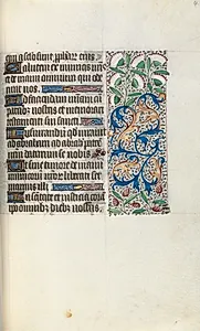 Book of Hours (Use of Rouen): fol. 48r by Master of the Geneva Latini (French, active Rouen, 1460–80)