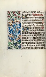 Book of Hours (Use of Rouen): fol. 49v by Master of the Geneva Latini (French, active Rouen, 1460–80)
