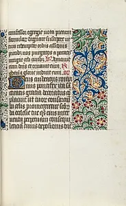 Book of Hours (Use of Rouen): fol. 53r by Master of the Geneva Latini (French, active Rouen, 1460–80)