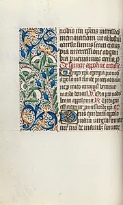Book of Hours (Use of Rouen): fol. 54v by Master of the Geneva Latini (French, active Rouen, 1460–80)
