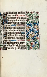 Book of Hours (Use of Rouen): fol. 61r by Master of the Geneva Latini (French, active Rouen, 1460–80)
