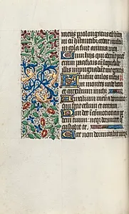 Book of Hours (Use of Rouen): fol. 61v by Master of the Geneva Latini (French, active Rouen, 1460–80)