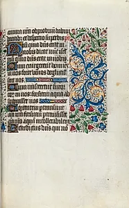 Book of Hours (Use of Rouen): fol. 65r by Master of the Geneva Latini (French, active Rouen, 1460–80)