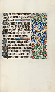 Book of Hours (Use of Rouen): fol. 71r by Master of the Geneva Latini (French, active Rouen, 1460–80)