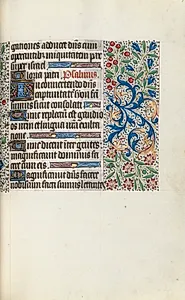 Book of Hours (Use of Rouen): fol. 72r by Master of the Geneva Latini (French, active Rouen, 1460–80)
