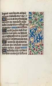 Book of Hours (Use of Rouen): fol. 76r by Master of the Geneva Latini (French, active Rouen, 1460–80)