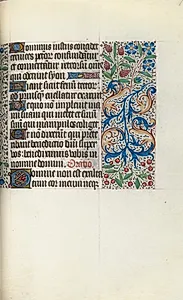 Book of Hours (Use of Rouen): fol. 77r by Master of the Geneva Latini (French, active Rouen, 1460–80)