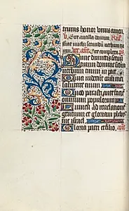 Book of Hours (Use of Rouen): fol. 78v by Master of the Geneva Latini (French, active Rouen, 1460–80)