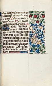 Book of Hours (Use of Rouen): fol. 79r by Master of the Geneva Latini (French, active Rouen, 1460–80)
