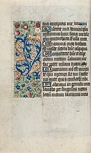 Book of Hours (Use of Rouen): fol. 80v by Master of the Geneva Latini (French, active Rouen, 1460–80)