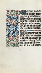 Book of Hours (Use of Rouen): fol. 81v by Master of the Geneva Latini (French, active Rouen, 1460–80)