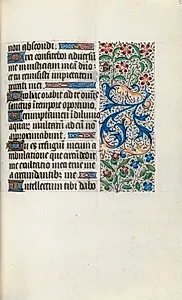 Book of Hours (Use of Rouen): fol. 82r by Master of the Geneva Latini (French, active Rouen, 1460–80)