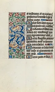 Book of Hours (Use of Rouen): fol. 82v by Master of the Geneva Latini (French, active Rouen, 1460–80)