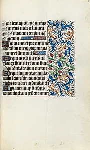 Book of Hours (Use of Rouen): fol. 84r by Master of the Geneva Latini (French, active Rouen, 1460–80)