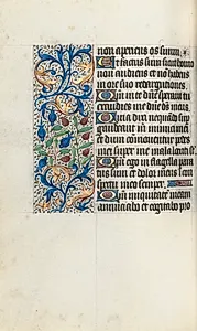 Book of Hours (Use of Rouen): fol. 84v by Master of the Geneva Latini (French, active Rouen, 1460–80)