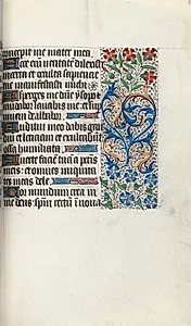 Book of Hours (Use of Rouen): fol. 86r by Master of the Geneva Latini (French, active Rouen, 1460–80)