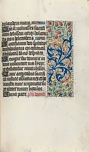 Book of Hours (Use of Rouen): fol. 87r by Master of the Geneva Latini (French, active Rouen, 1460–80)