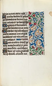 Book of Hours (Use of Rouen): fol. 88r by Master of the Geneva Latini (French, active Rouen, 1460–80)