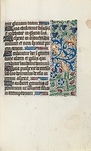 Book of Hours (Use of Rouen): fol. 89r by Master of the Geneva Latini (French, active Rouen, 1460–80)