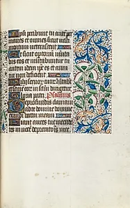 Book of Hours (Use of Rouen): fol. 90r by Master of the Geneva Latini (French, active Rouen, 1460–80)