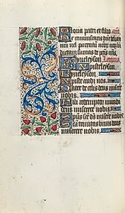 Book of Hours (Use of Rouen): fol. 92v by Master of the Geneva Latini (French, active Rouen, 1460–80)