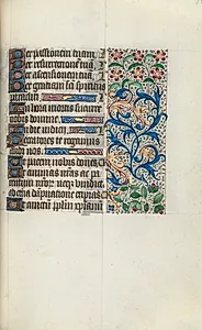 Book of Hours (Use of Rouen): fol. 95r by Master of the Geneva Latini (French, active Rouen, 1460–80)