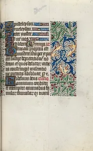 Book of Hours (Use of Rouen): fol. 96r by Master of the Geneva Latini (French, active Rouen, 1460–80)