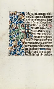 Book of Hours (Use of Rouen): fol. 98v by Master of the Geneva Latini (French, active Rouen, 1460–80)