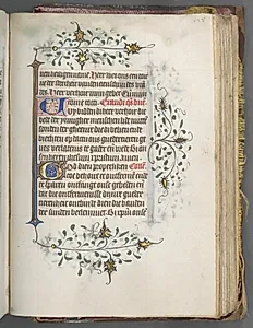 Book of Hours (Use of Utrecht): fol. 175r, Text by Master of Gijsbrecht van Brederode (Netherlandish)