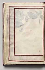 Border, folio 44 (verso), from Florilegium (A Book of Flower Studies) by Unknown Artist