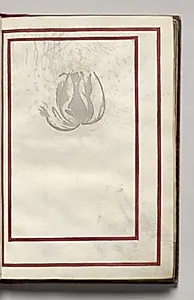 Border, folio 6 (recto), from Florilegium (A Book of Flower Studies) by Unknown Artist