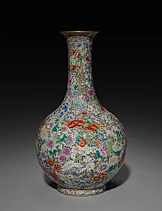 Bottle-Shaped Vase by Unknown Artist