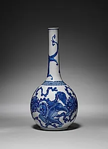 Bottle Vase by Unknown Artist