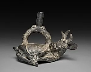 Bound Deer Effigy Vessel by Unknown Artist