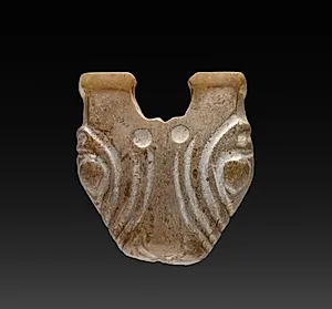 Bovine Mask with Capped Horns by Unknown Artist