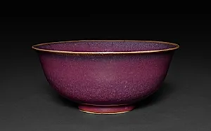 Bowl: Jun ware by Unknown Artist
