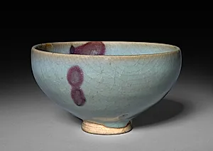 Bowl: Jun ware by Unknown Artist