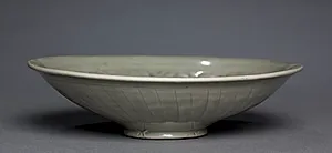 Bowl with Peonies by Unknown Artist