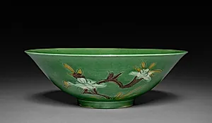 Bowl with Sprays of Flowers by Unknown Artist