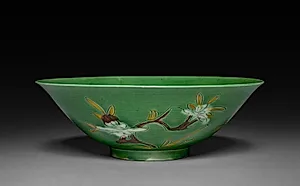 Bowl with Sprays of Flowers by Unknown Artist
