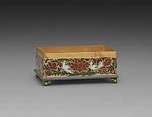 Box Decorated with Shiva, Vishnu, Krishna, and Ganesha by Unknown Artist